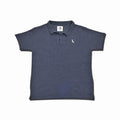 Charcoal Waffle Polo